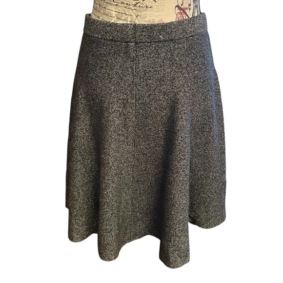 Catherine Malandrino Charcoal A-Line Skirt - Picture 2 of 8